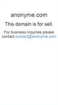 Mobile Screenshot of anonyme.com